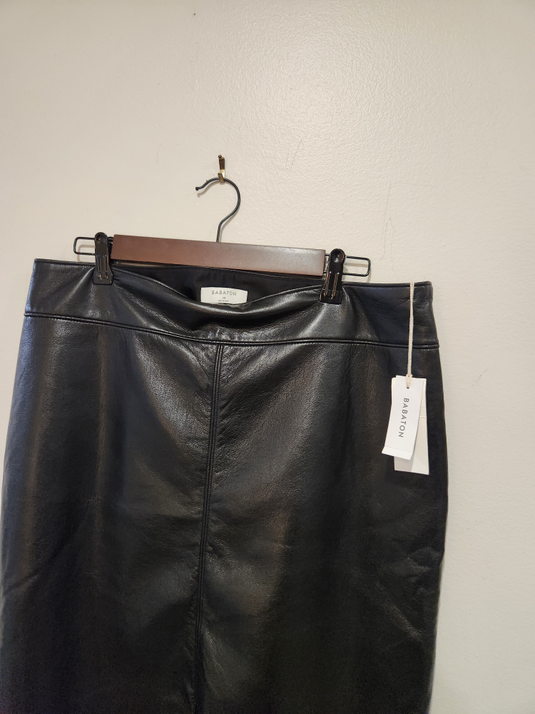 vegan leather shirt