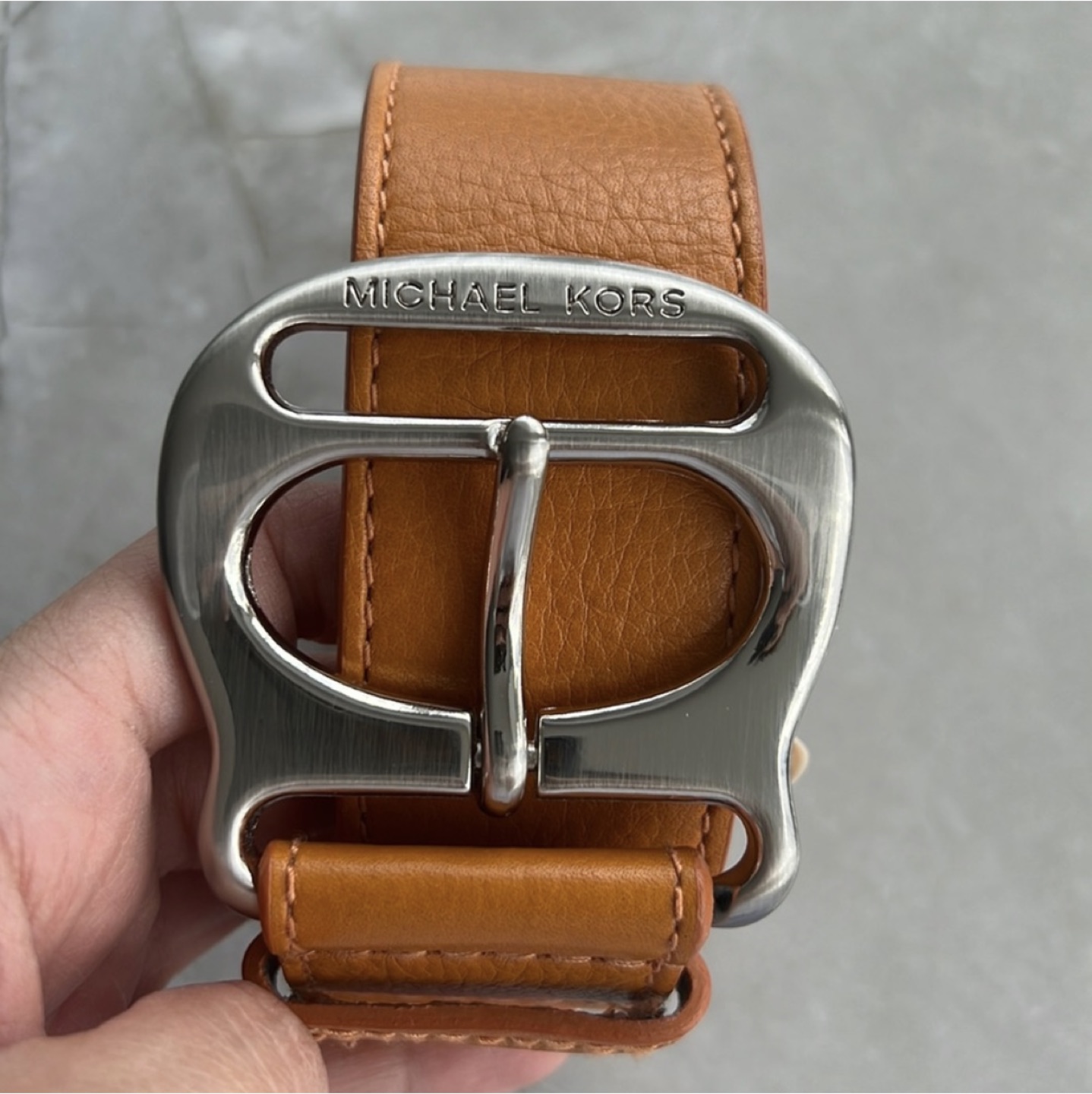 Michael Kors Leather Belt - Size M image indicator(2)