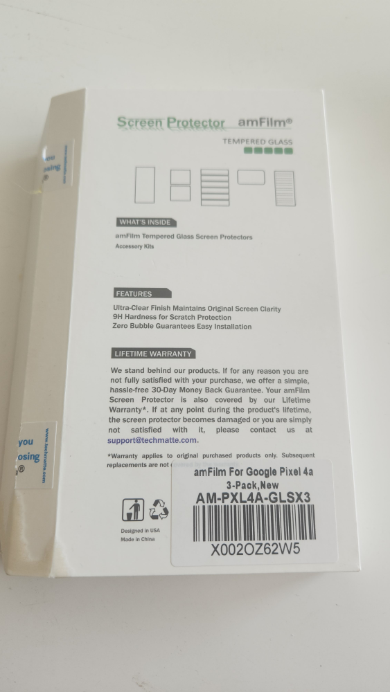 Pixels 4a  GLASS screen protector - photo 2