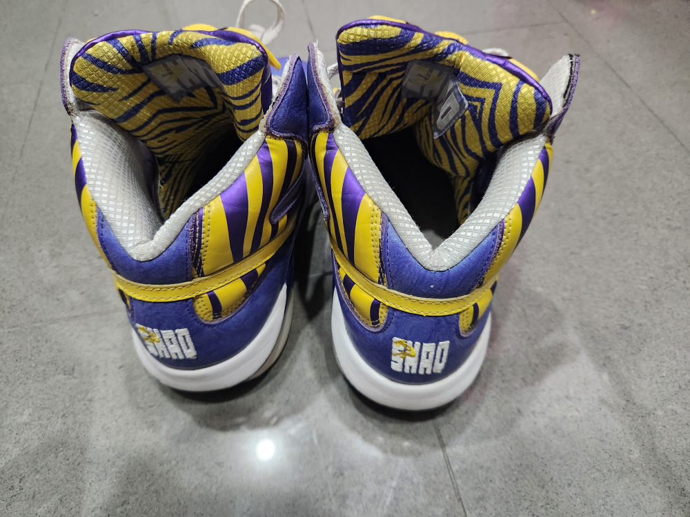 Reebok shaq attaq lsu tigers - photo 4