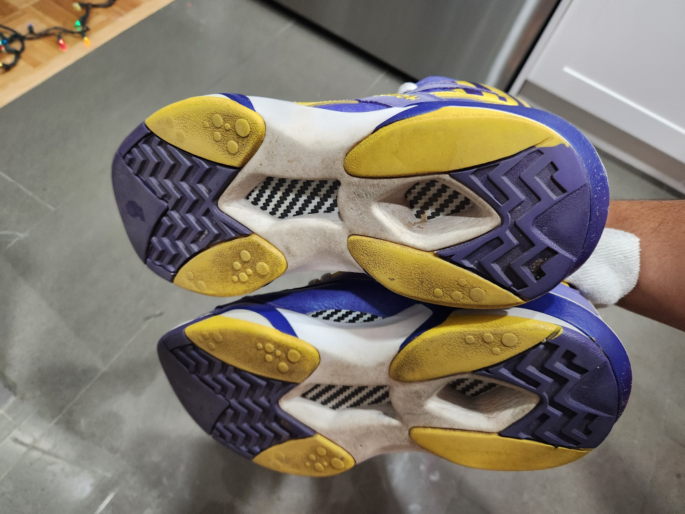 Reebok shaq attaq lsu tigers - photo 5