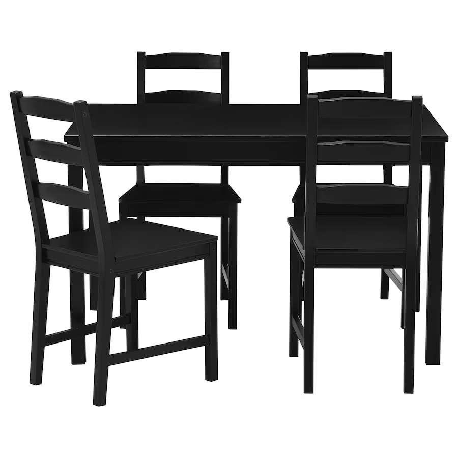 Table and 4 chairs