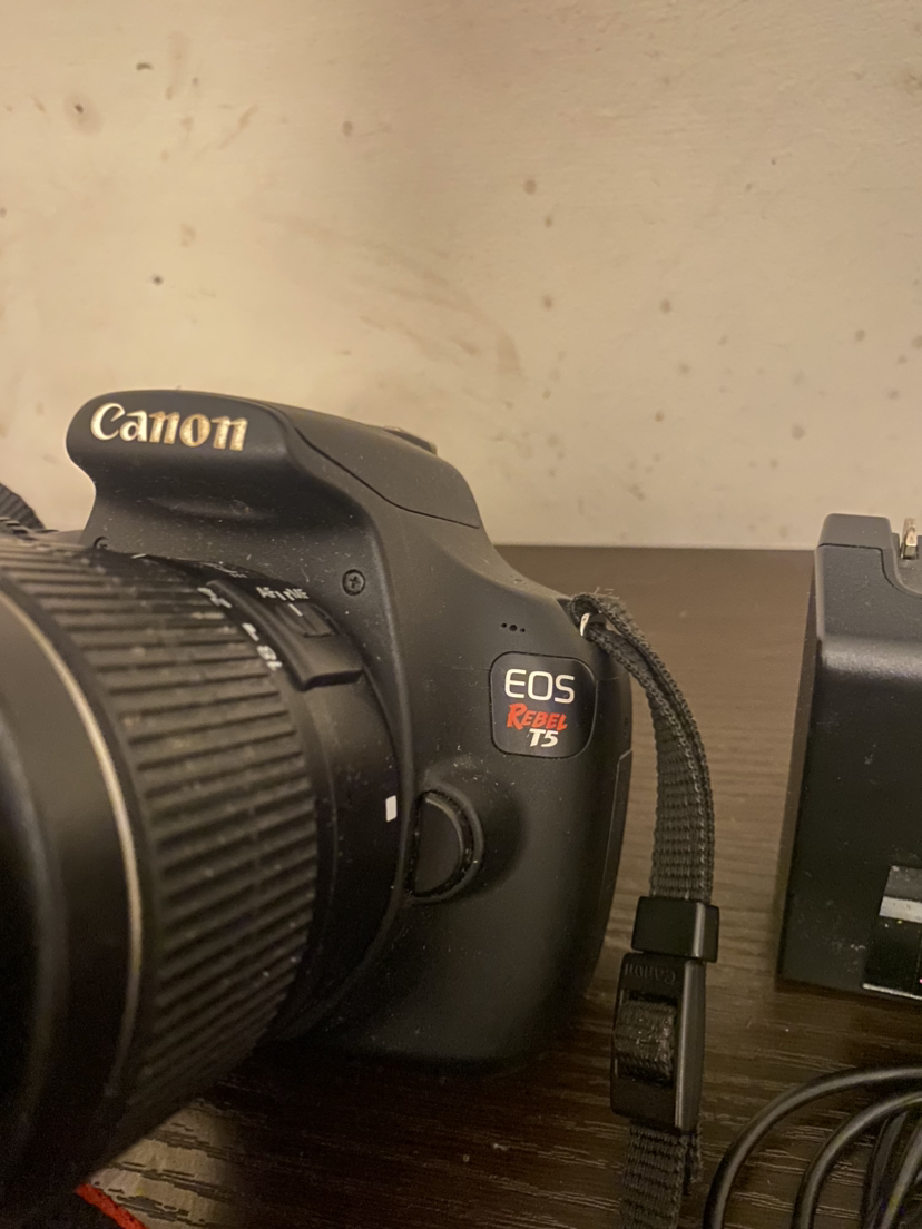 Cannon Rebel T5 with cannon zoom lens EF-S 18-55mm - photo 2