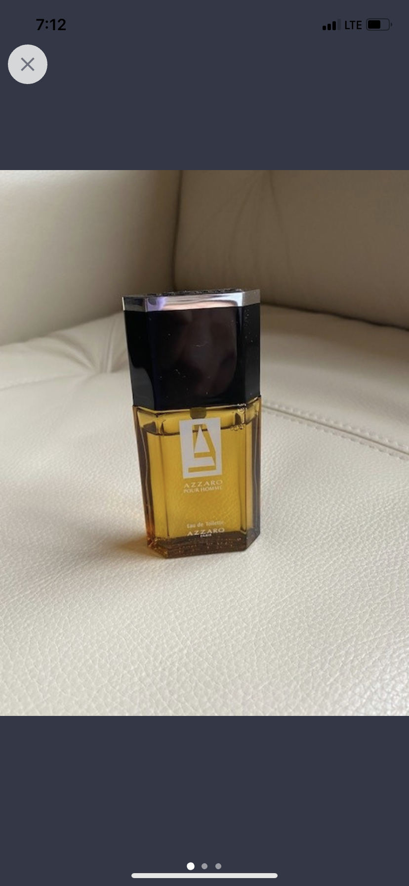 Azzaro men’s eau de toilette 30 ml bottle❄️ thumbnail