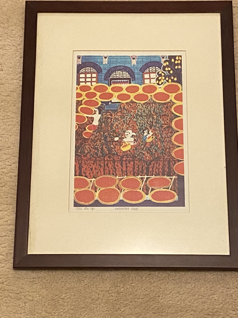 2 Pictures with wooden picture frames 🎁 image indicator(5)