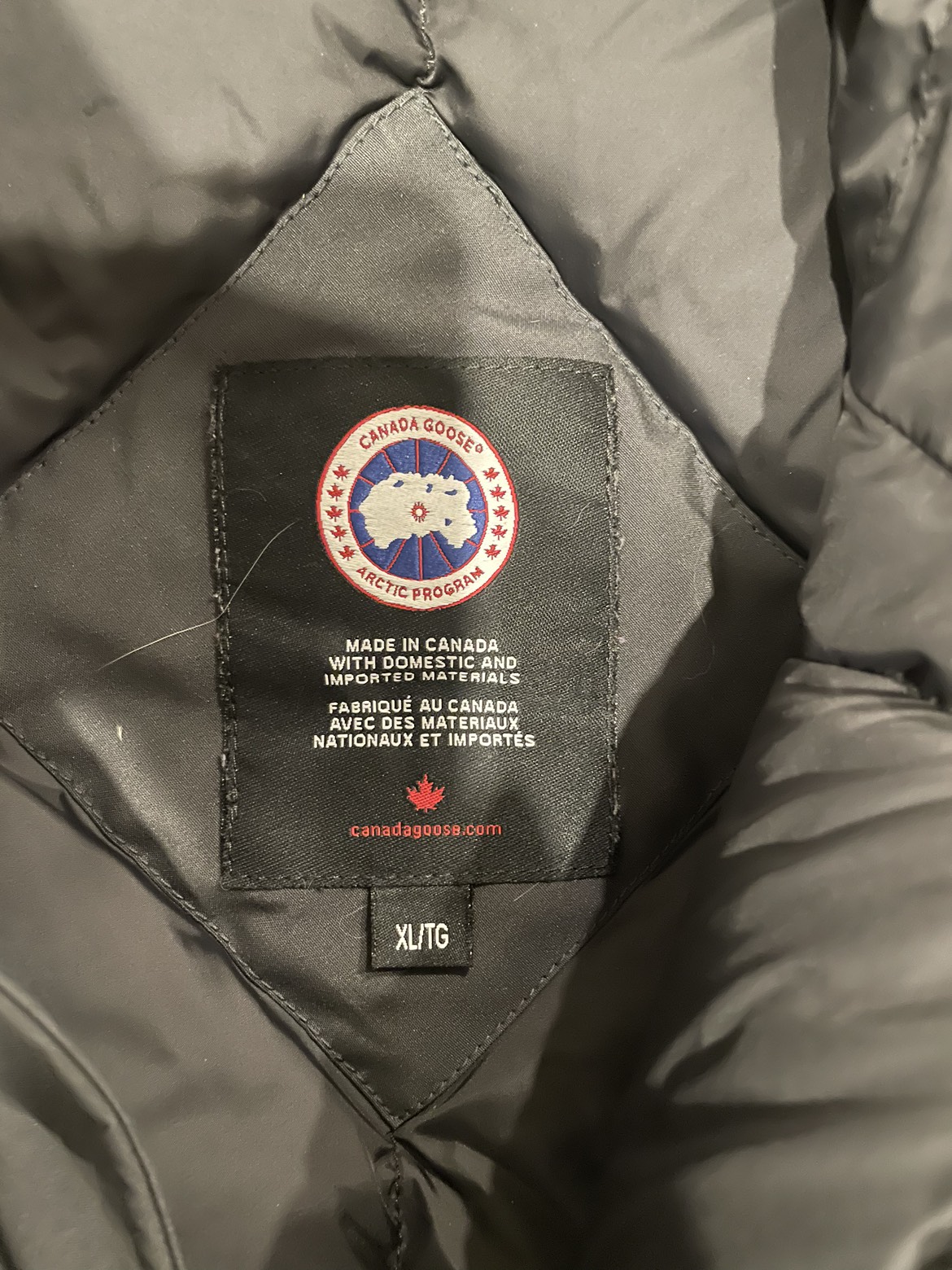 FS: Nearly new Canada Goose Men's Langford Parka XL - photo 2