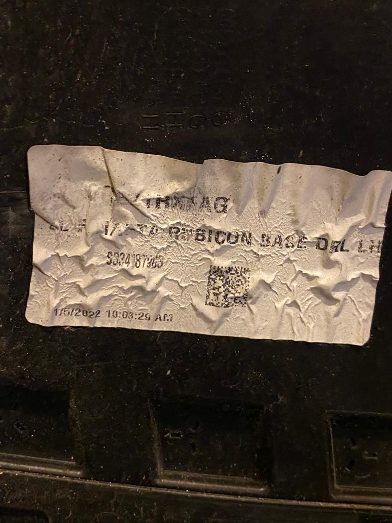 2022 JEEP Fender Flares image indicator(4)