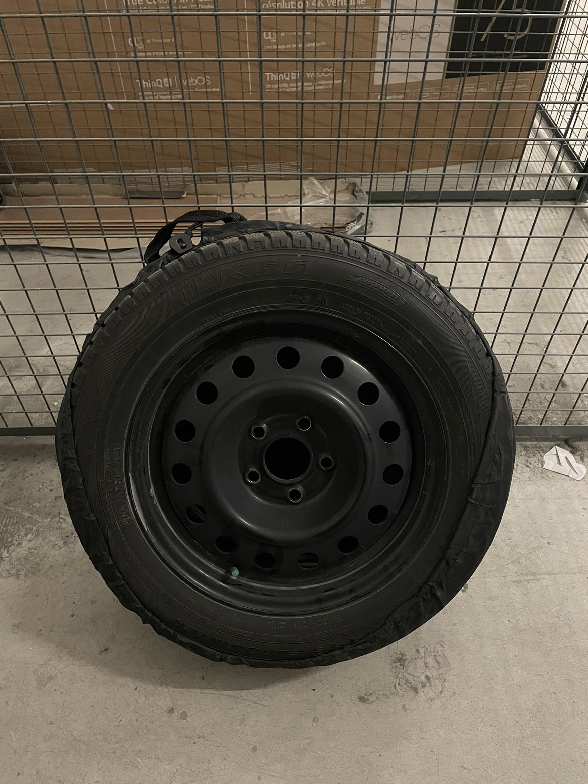 Winter Tire on Rim  - 215/55R17