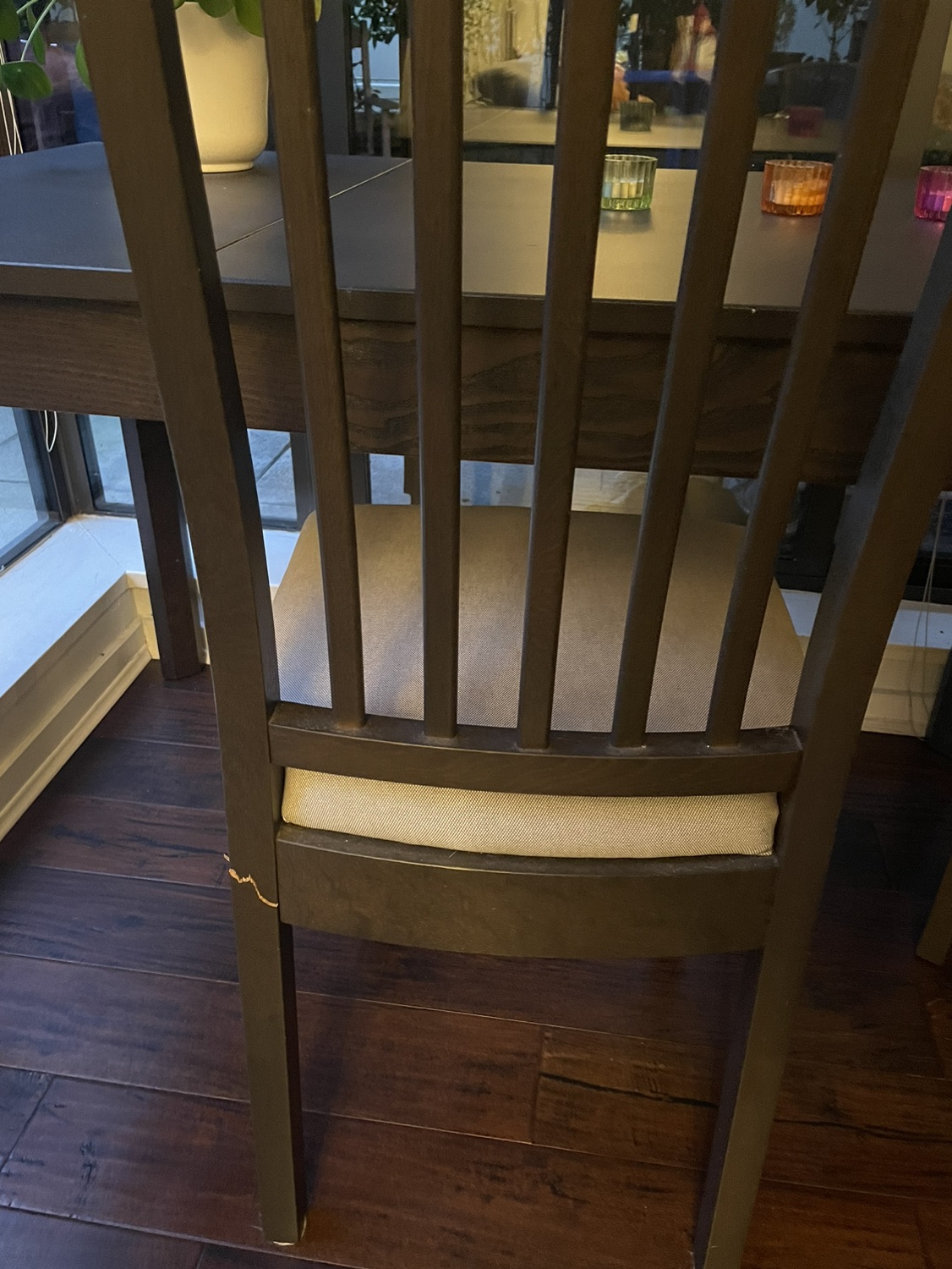 Dining Table & 2 Chairs - photo 4