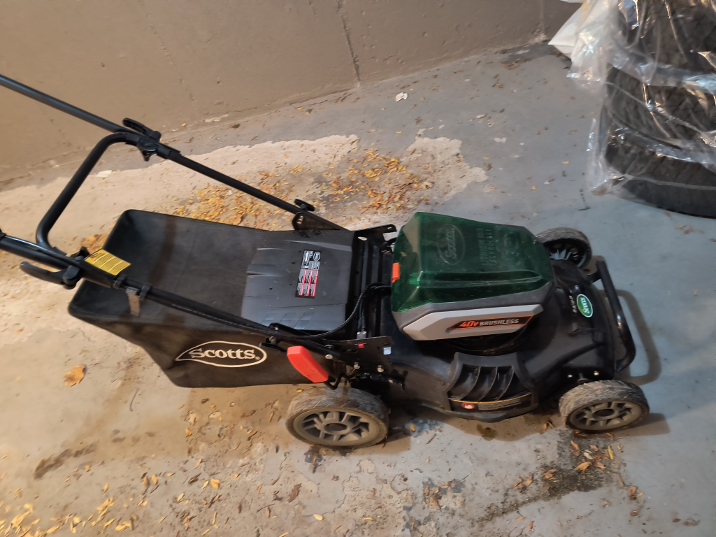 Lawnmower AND string trimmer