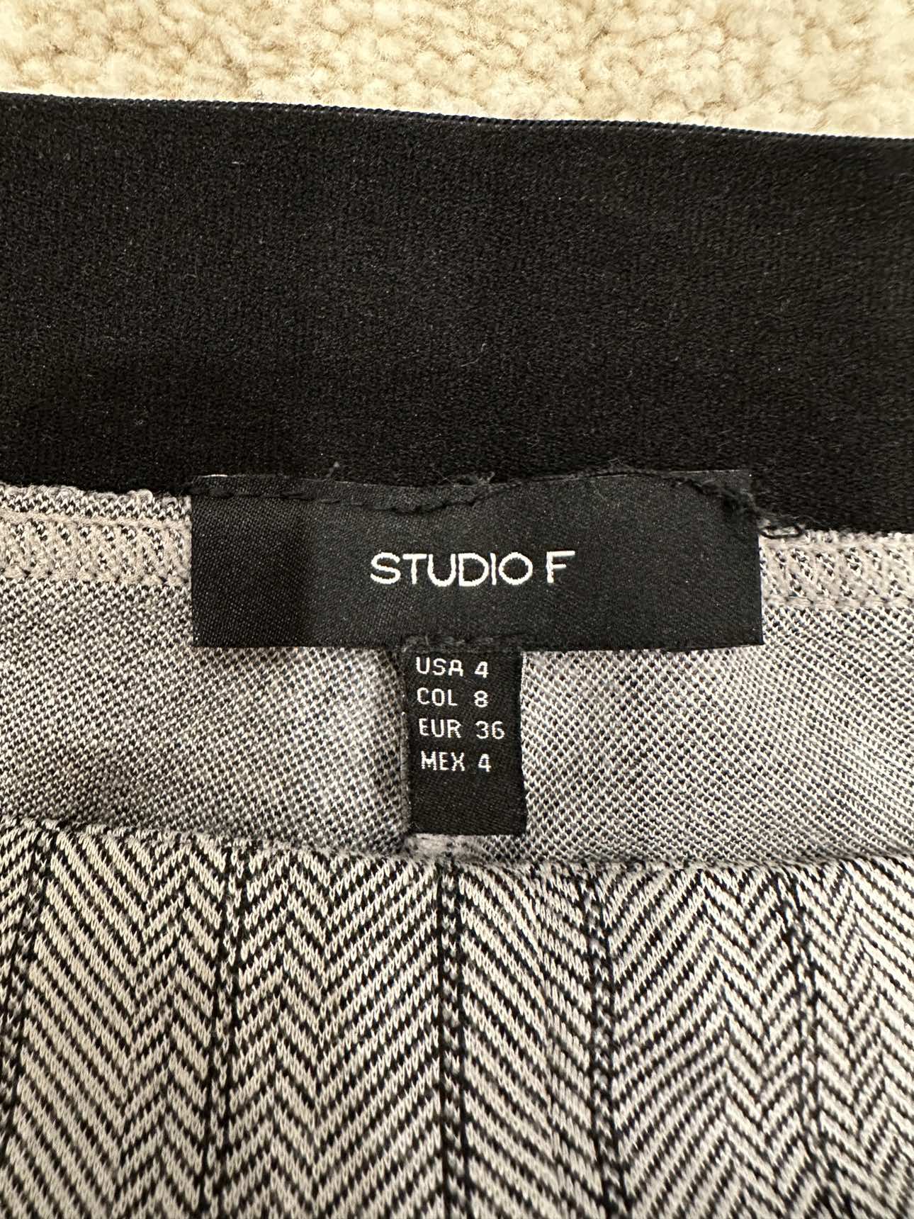 Striped leggings - photo 4