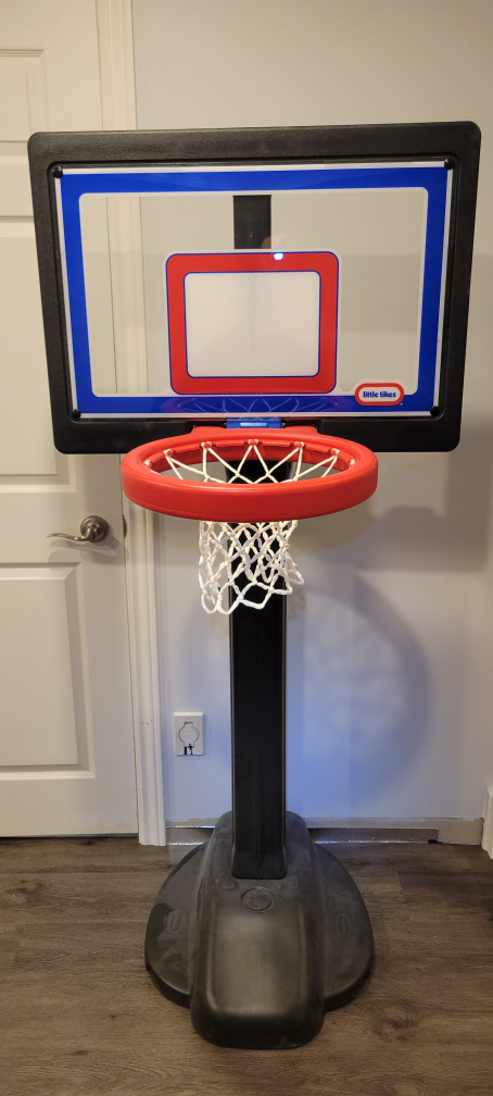 Like New Adjustable Basketball net thumbnail