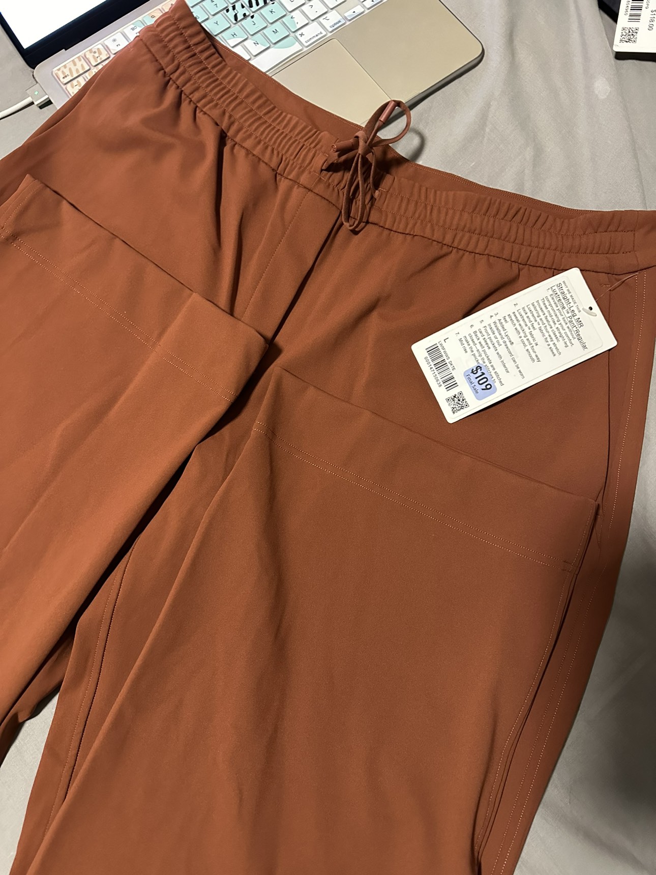 Brand New Lululemon Straight Luxtreme Pants image indicator(5)