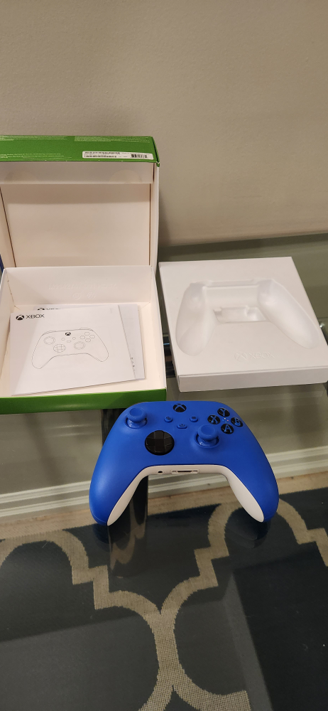 Xbox Series X/S controller - shock blue - photo 4