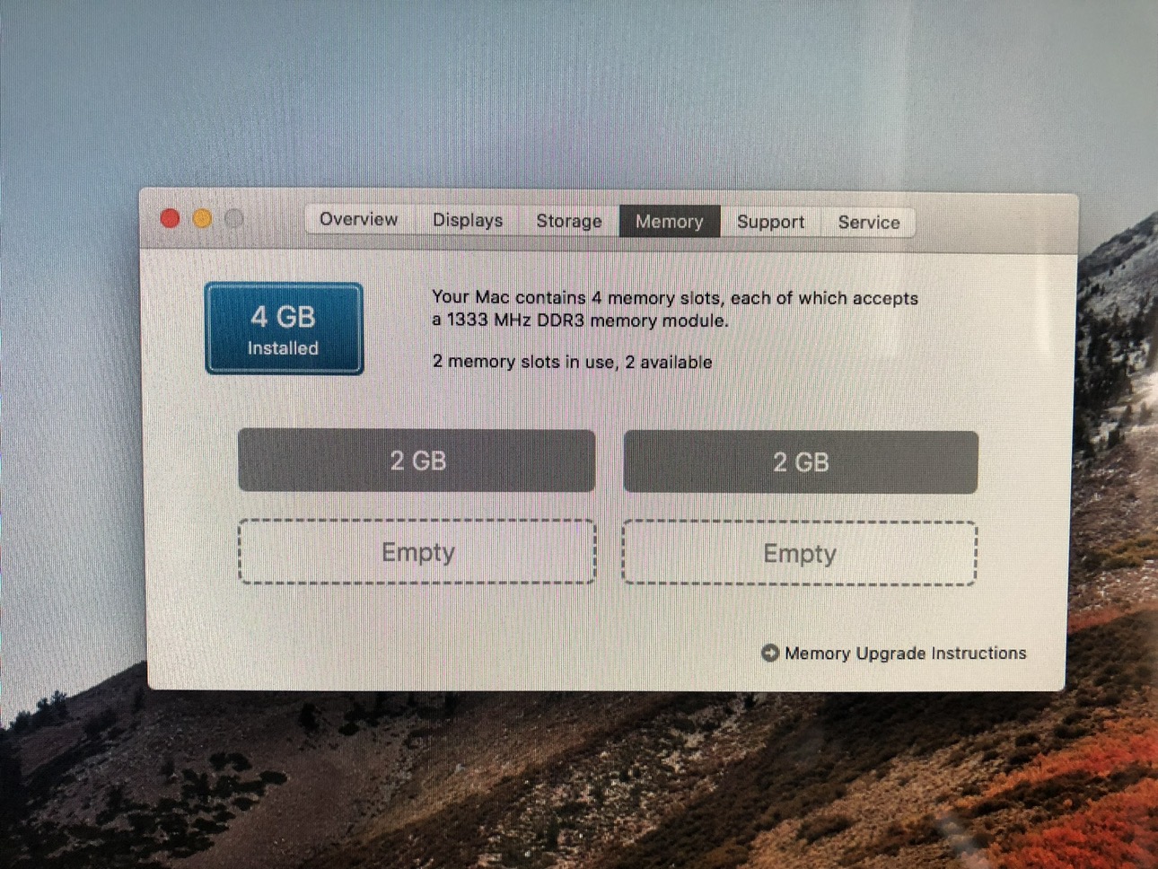 Apple iMac 21.5” 2012 model image indicator(3)