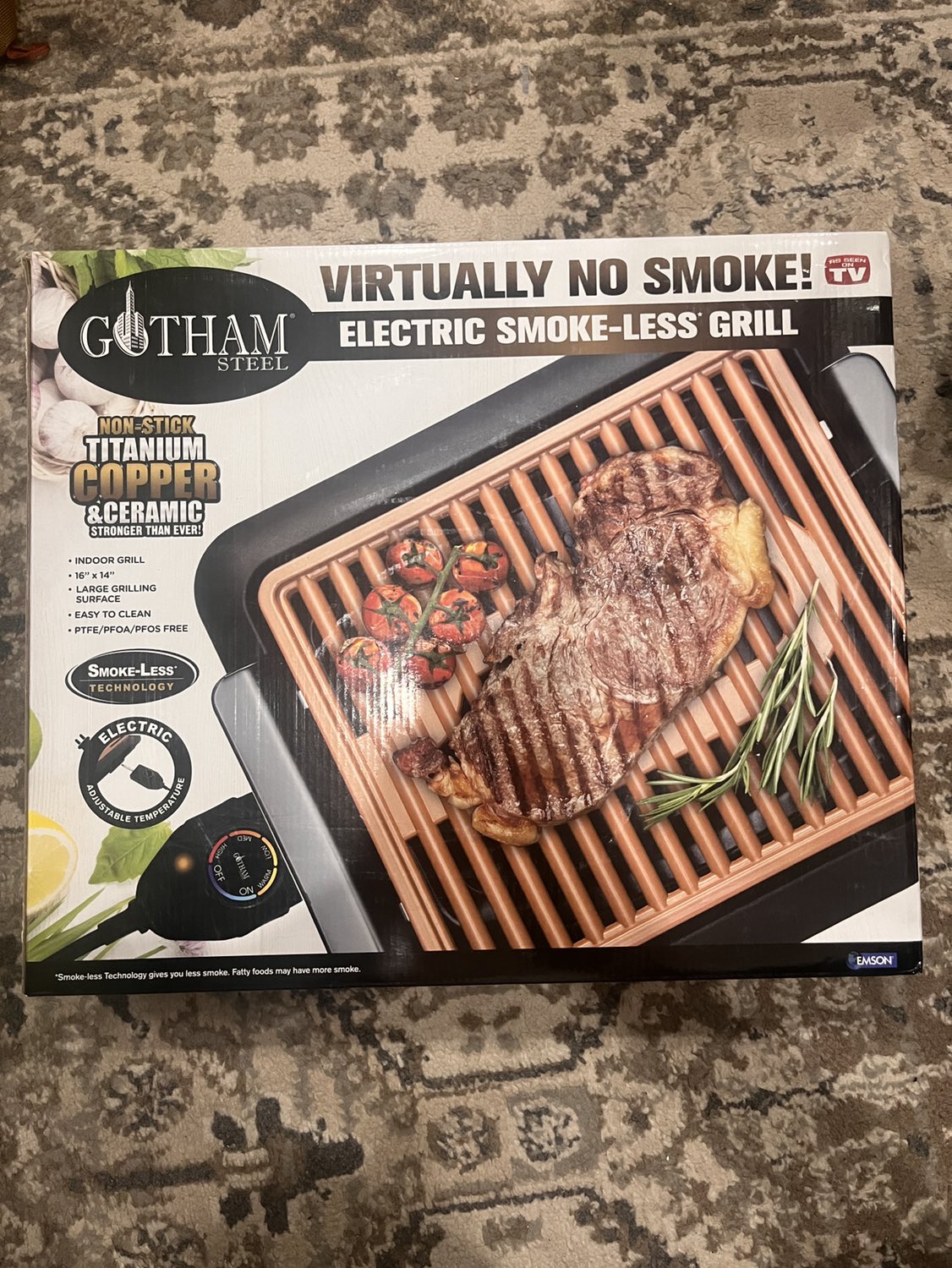 Gotham Steel Electric Grill