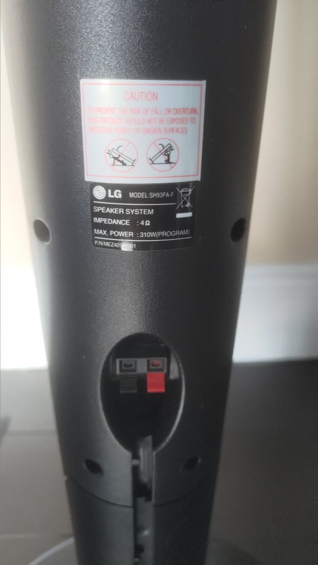 LG tall speakers - photo 2