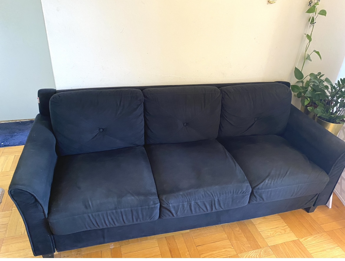 Black Couch - Moving Sale thumbnail