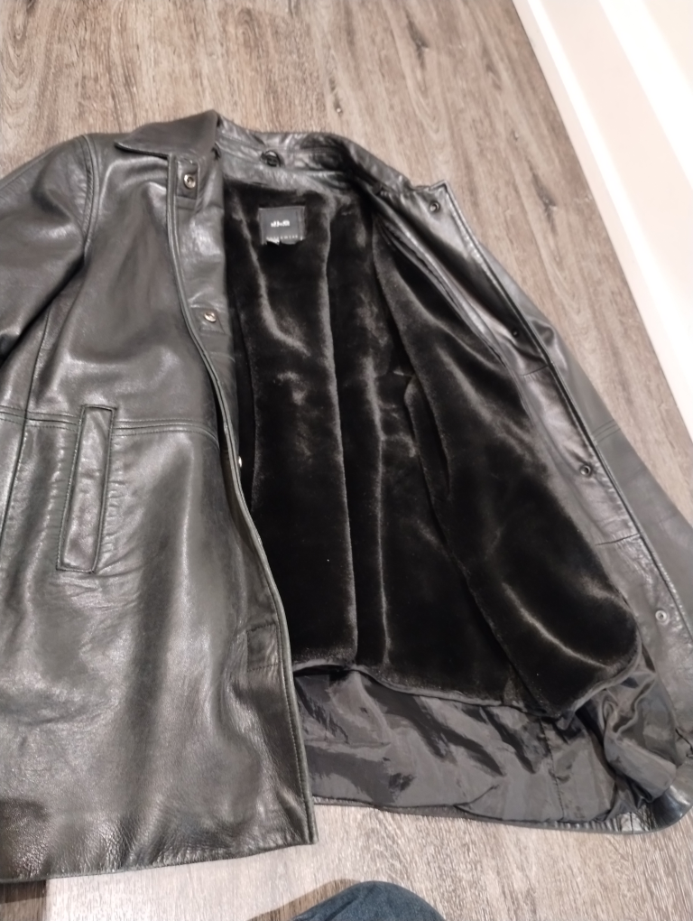 JLC NewYork Genuine Leather jacket with removable vest image indicator(3)