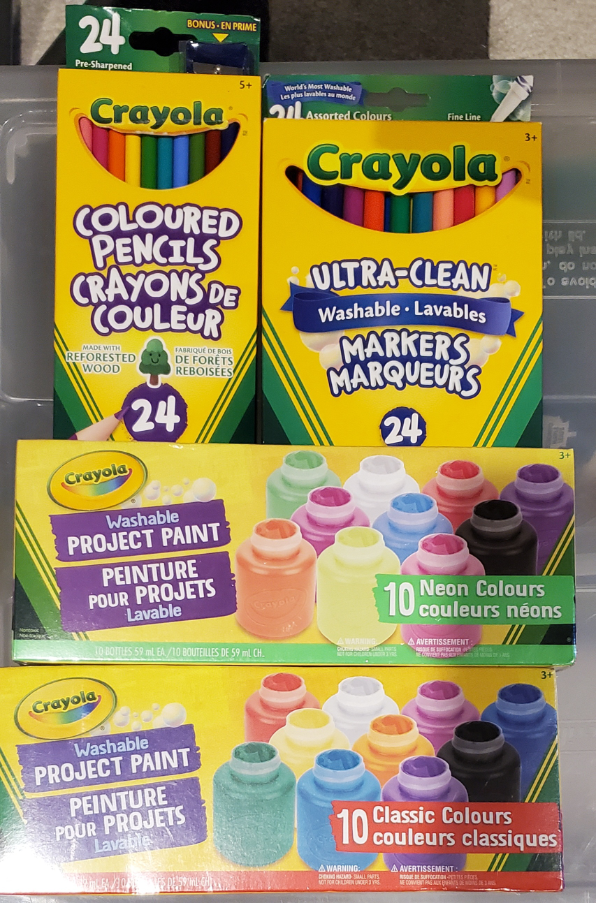 NEW Crayola items thumbnail