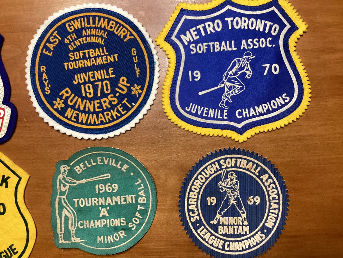8. 1957 to 1970 MINOR SOFTBALL LEAGUES crests - photo 3