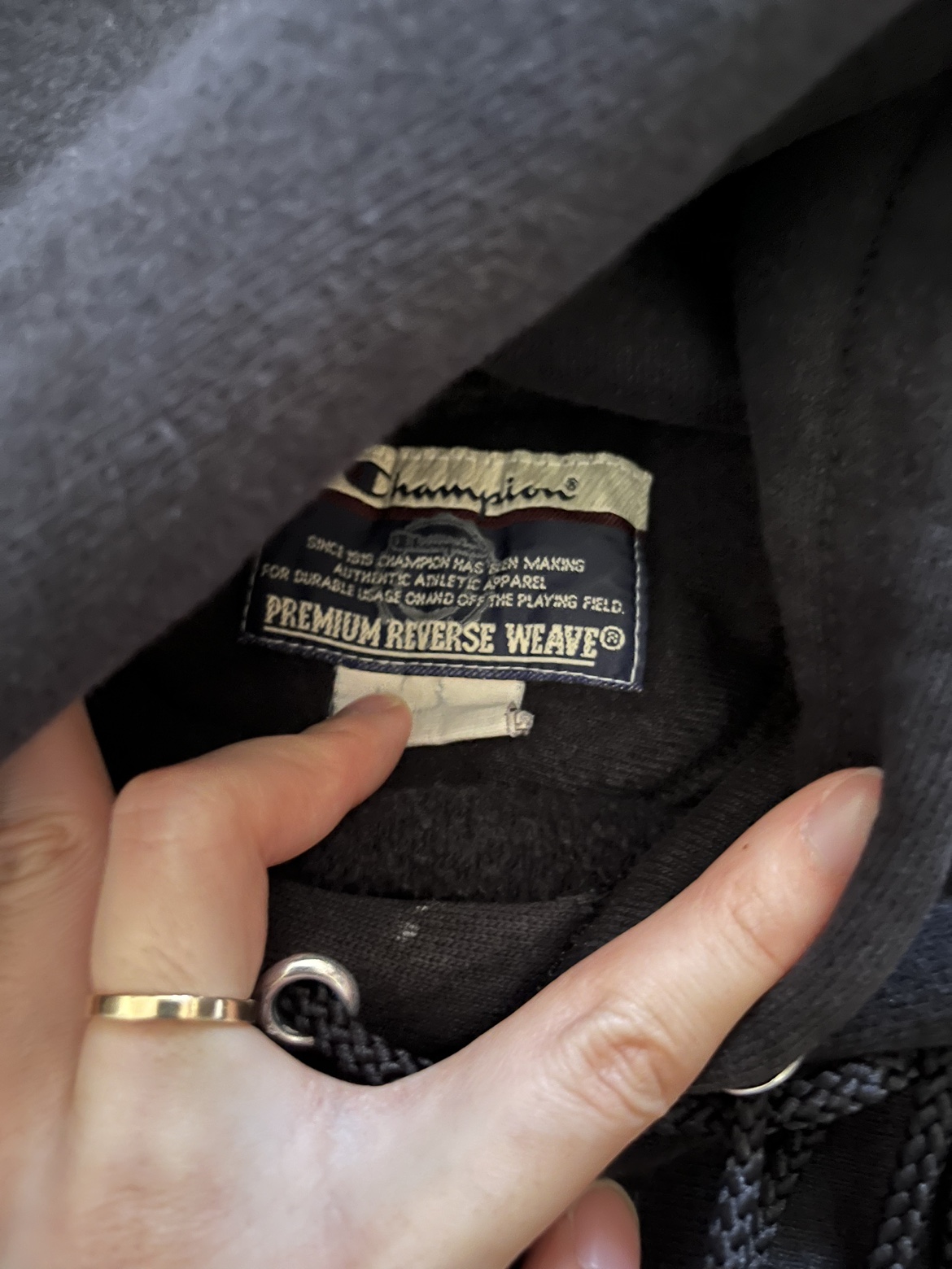 Guc vintage champion hoodie - photo 3