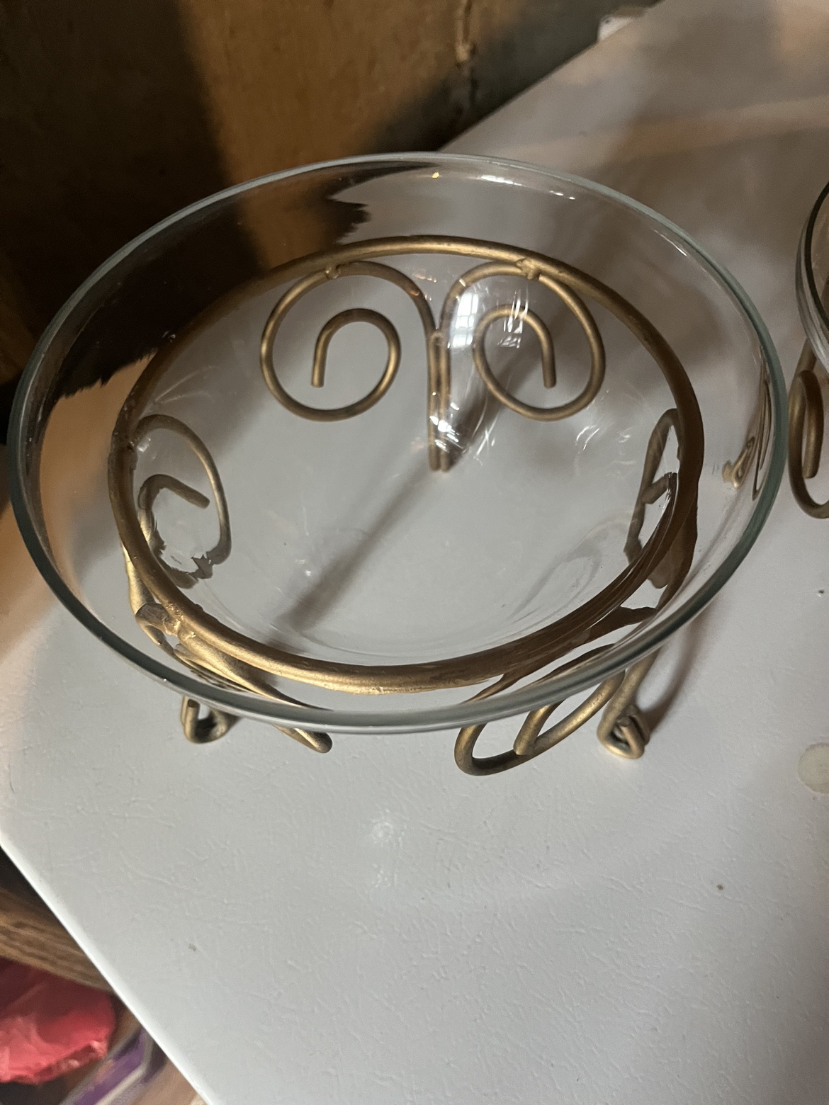 Bowls with stands - photo 2