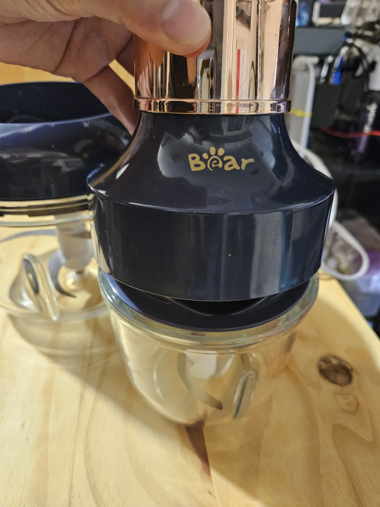 2-in-1 glass food processors - photo 3