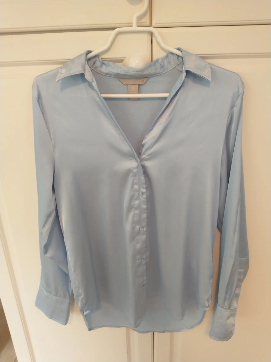 Satin look blouse thumbnail
