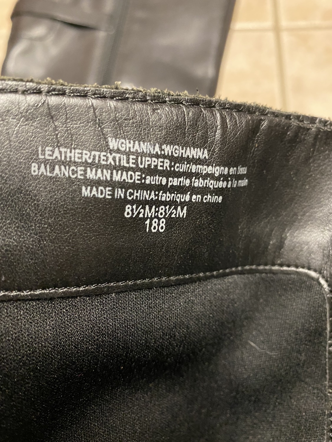 Guess Women’s Black Leather Boots Size 8.5 image indicator(7)