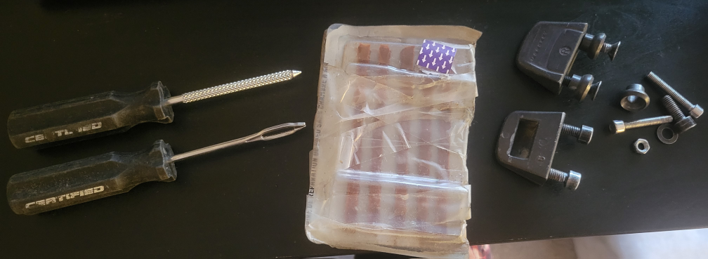 Motorbike repair kit