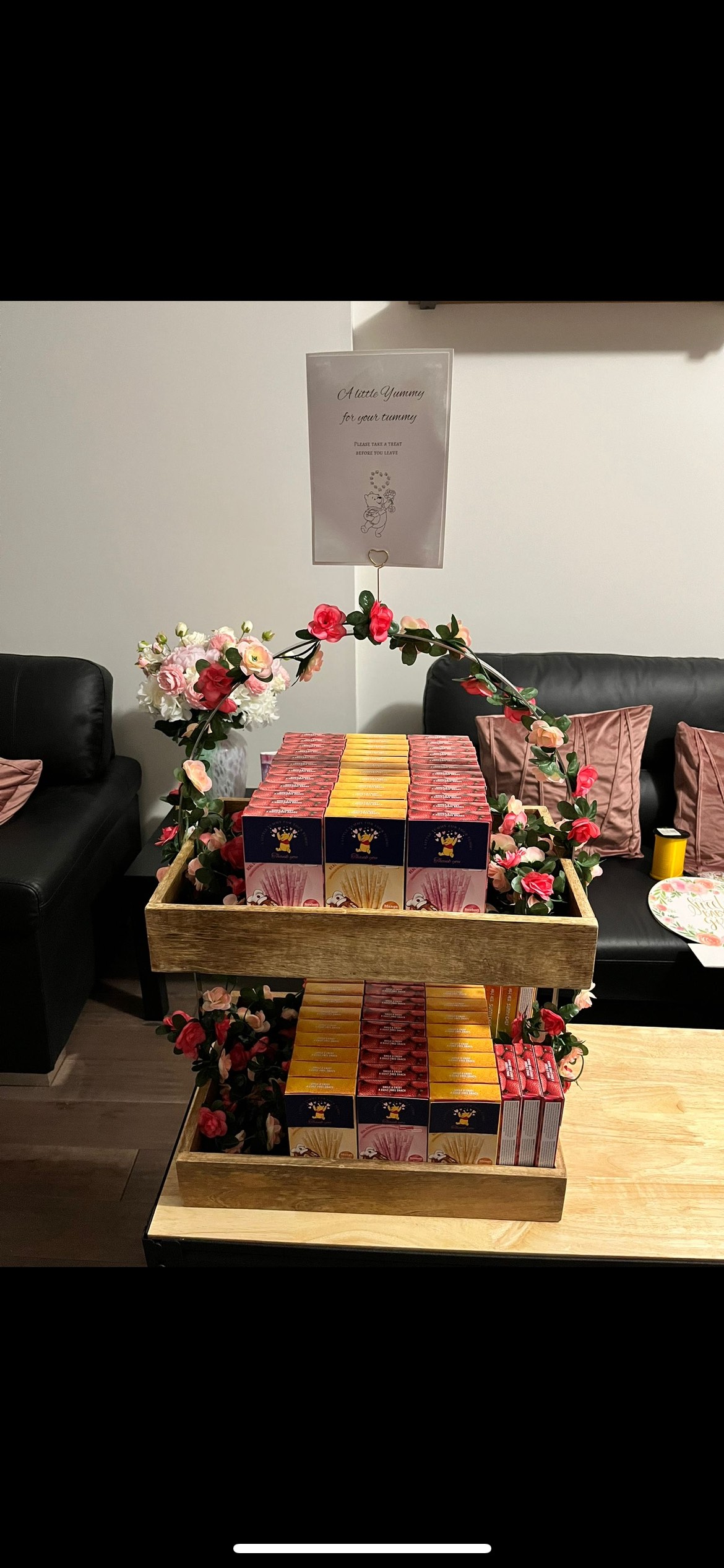 Large two tier wooden stand image indicator(10)