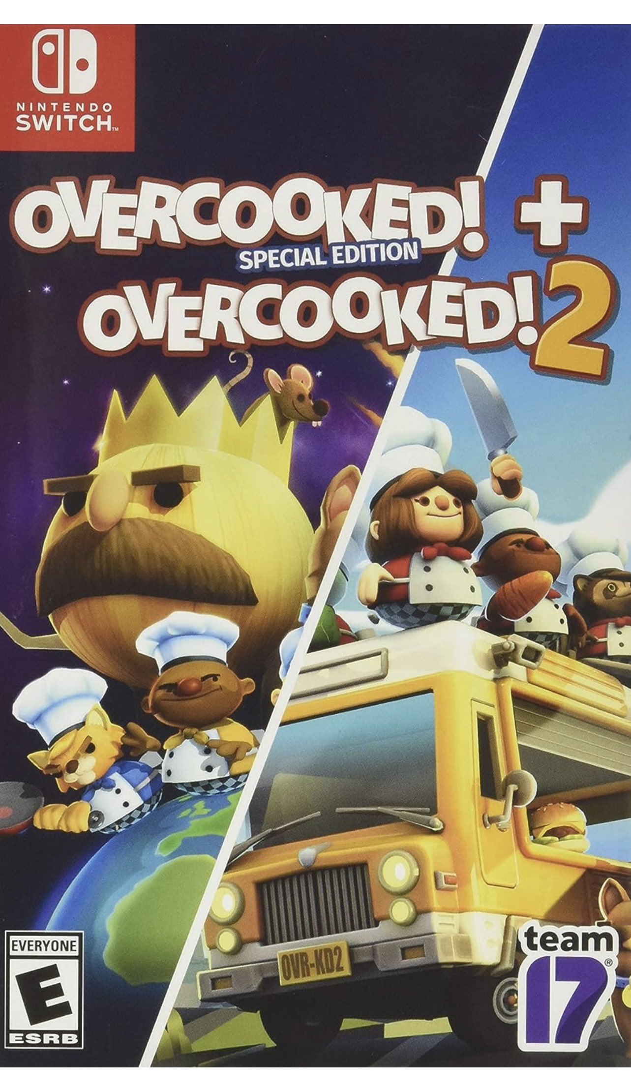 Overcooked + Overcooked 2 Nintendo Switch Game