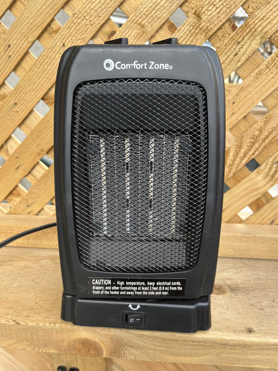 SMALL SPACE HEATER/FAN thumbnail