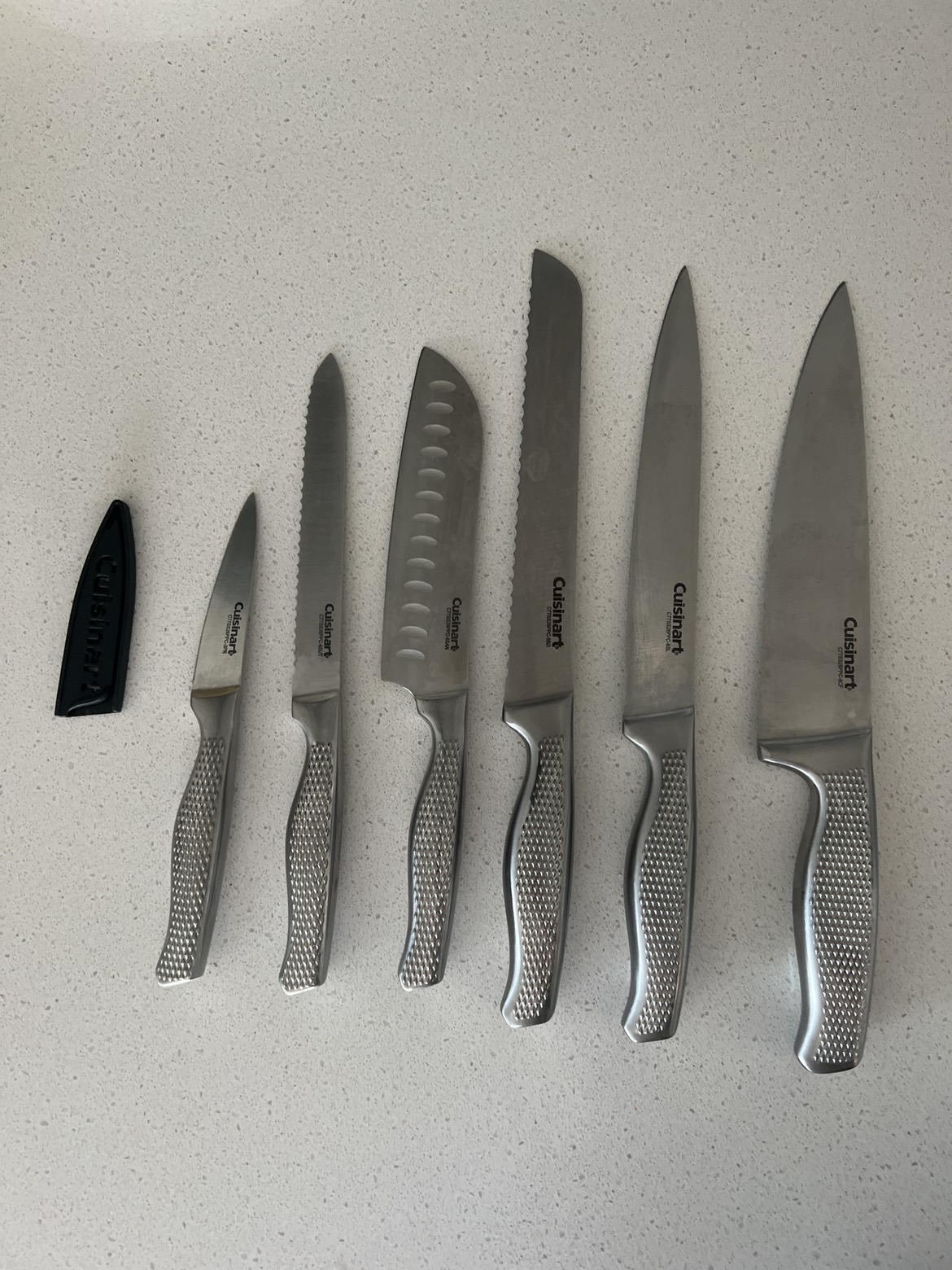 6 Knife Set with Universal Knife Holder