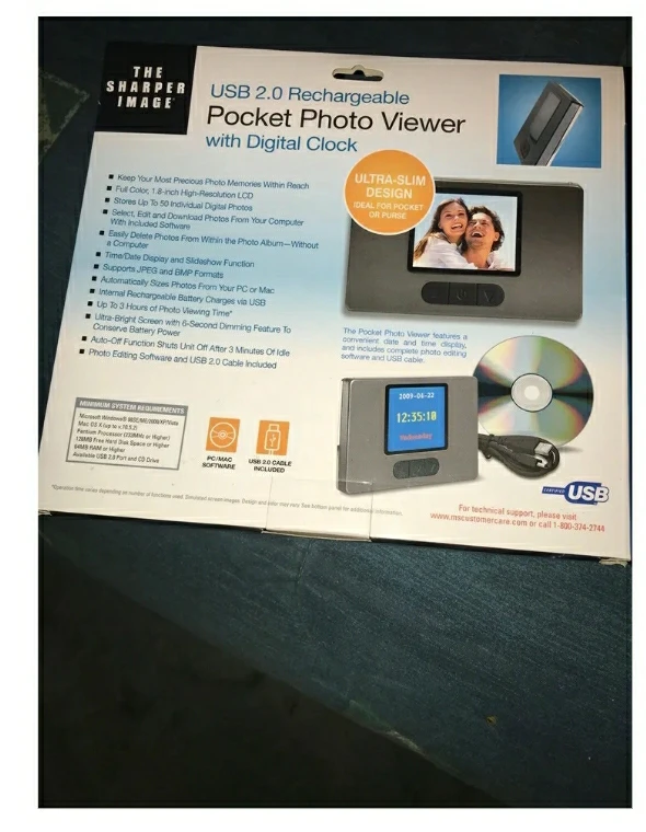 The Sharper Image Pocket Photo Viewer - photo 3
