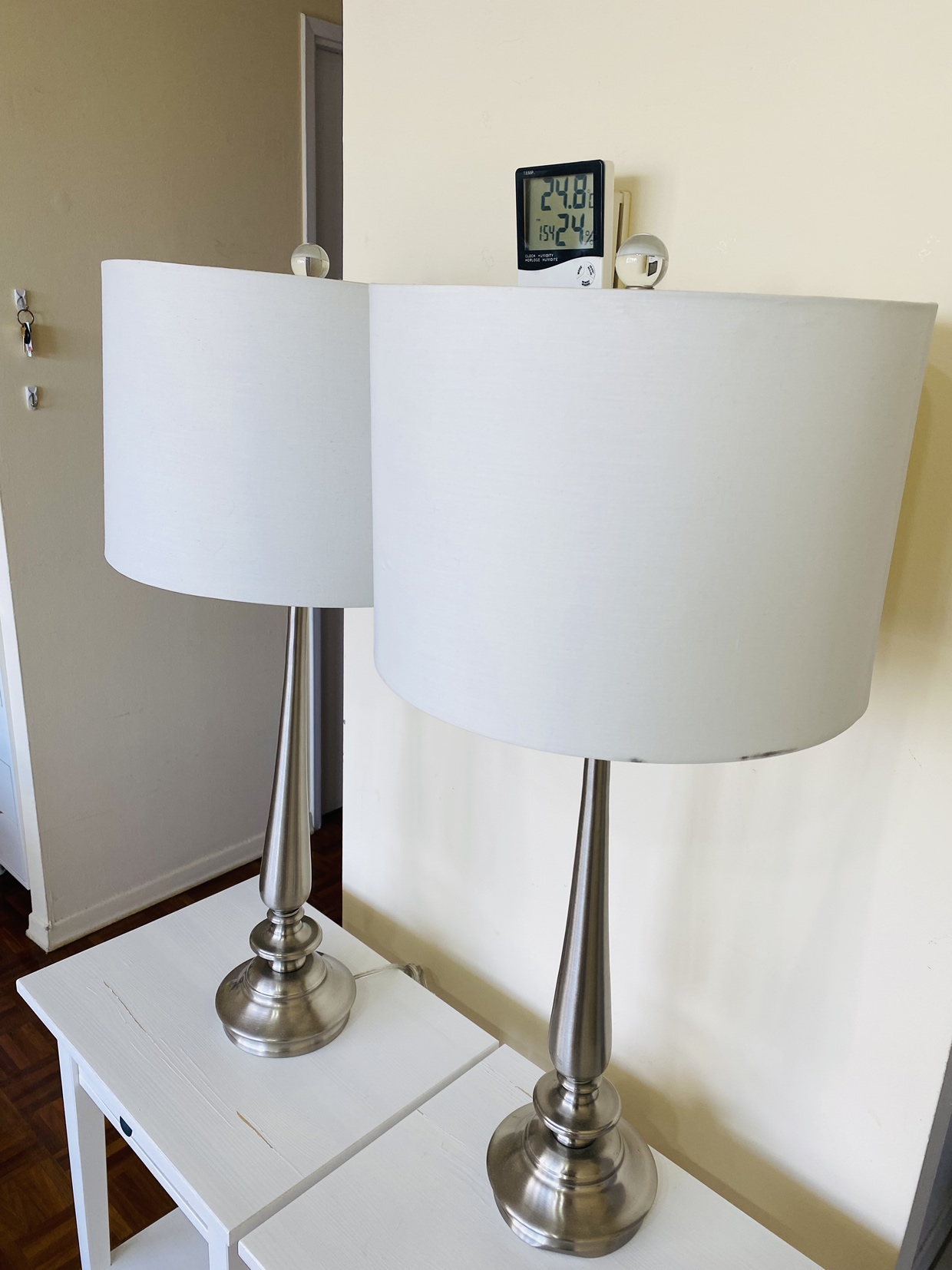 Side lamps (pair) / nightstand lamps - photo 4