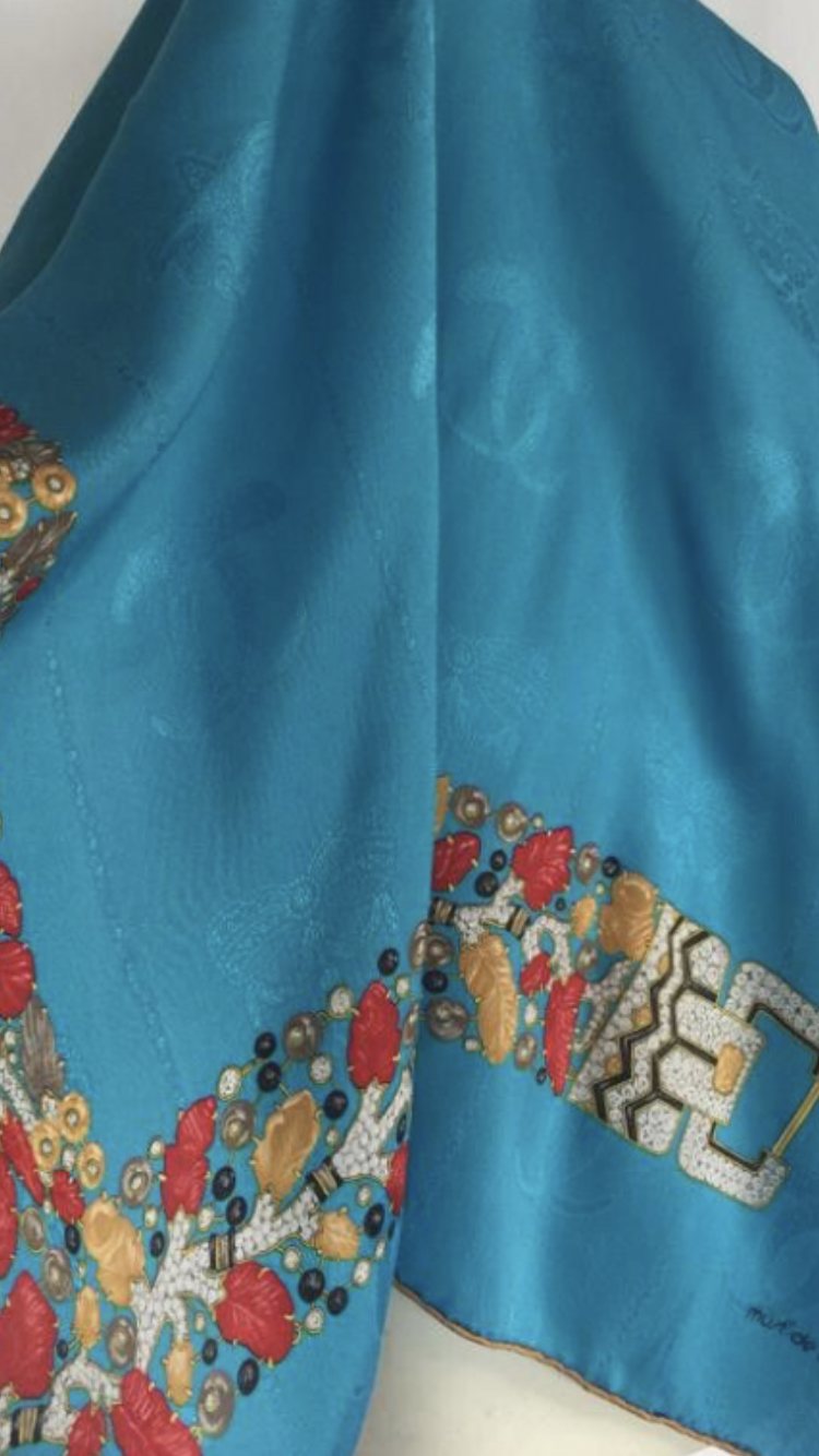 Cartier Silk Vintage scarf authentic RARE image indicator(2)