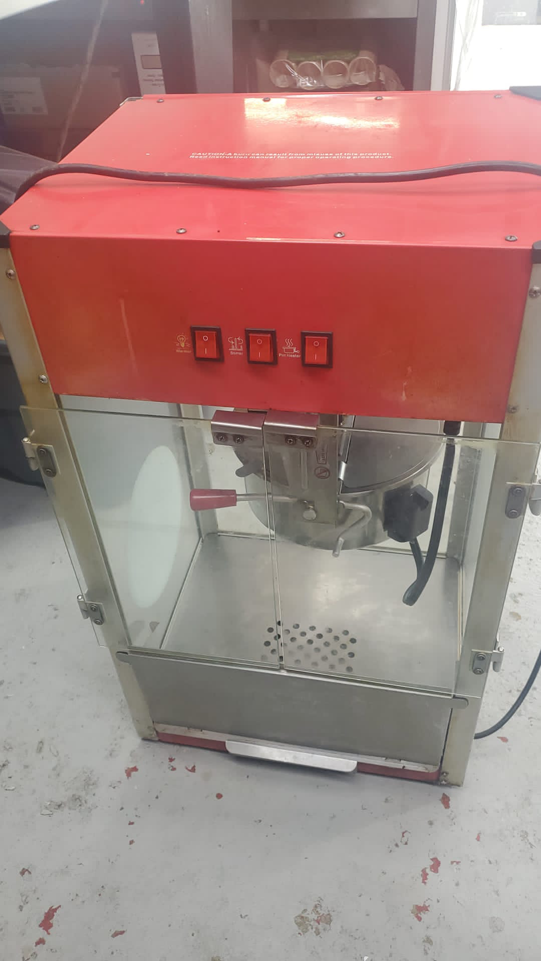 Popcorn machine image indicator(2)