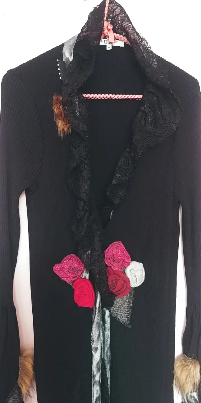 Unique Designed Long Cardigan image indicator(5)