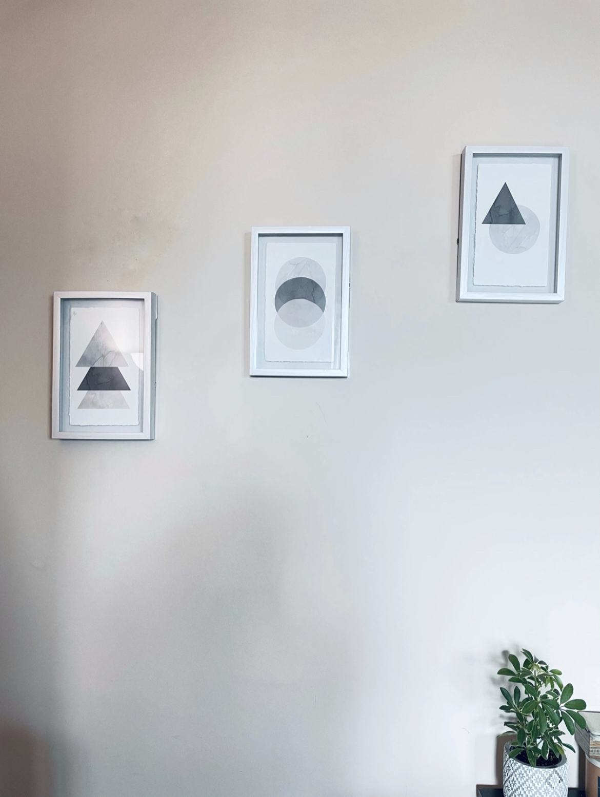 #freecycle- wall photo frames