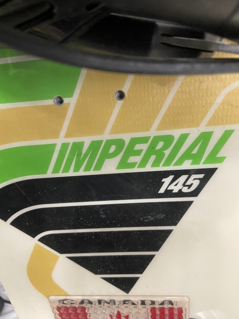 145 Rossignol snowboard with binding thumbnail