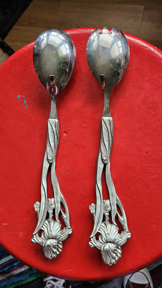 🎁 PEWTER SALAD SET image indicator(2)