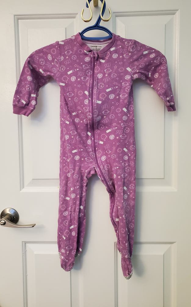 toddler sleepsuits sizes 24M & 3T image indicator(4)