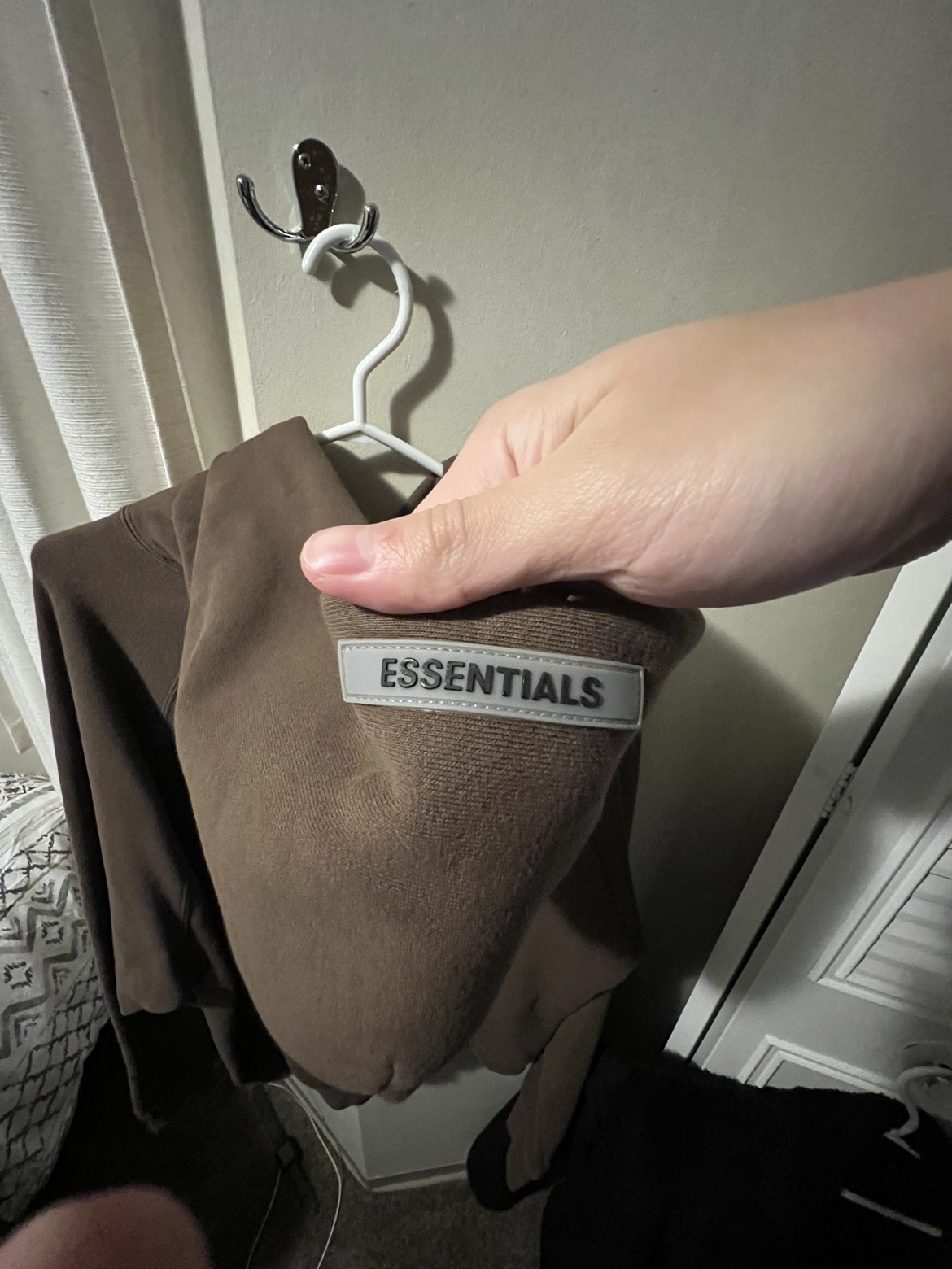 Brown Essentials Hoodie - photo 2