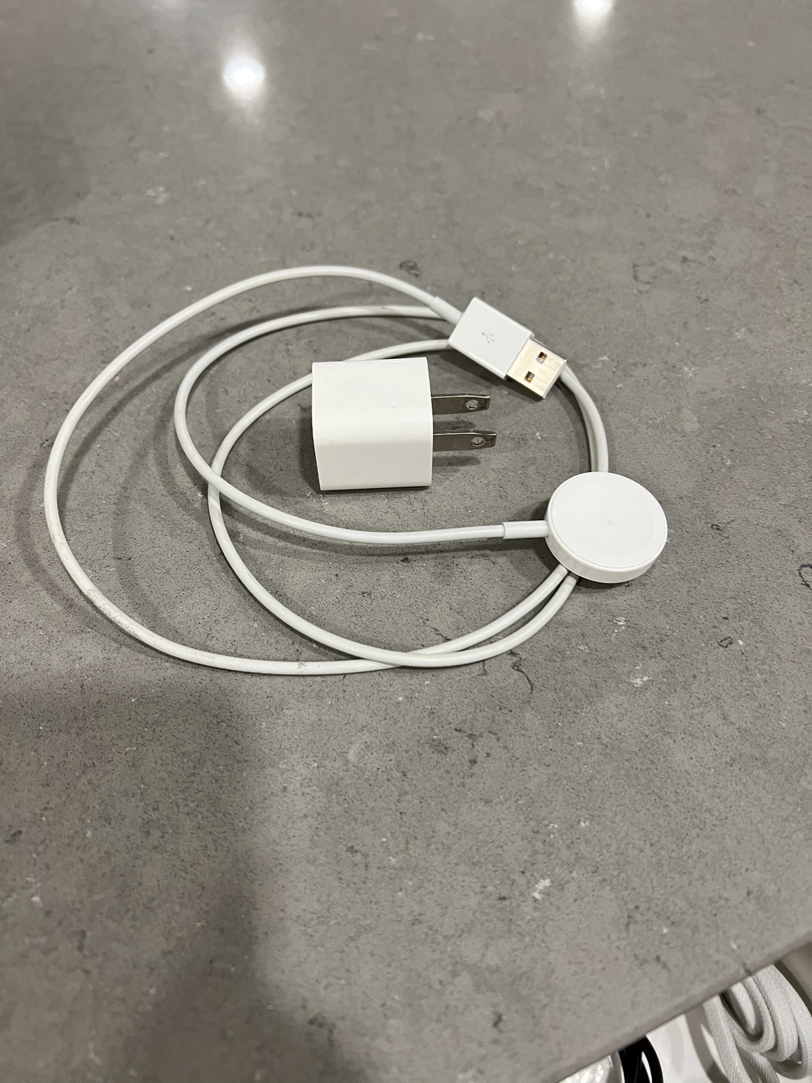 Apple Watch original Charging cable and cube