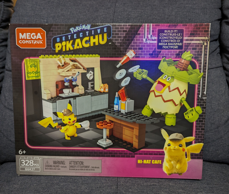 Detective Pikachu Hi Hat cafe Megaconstrux