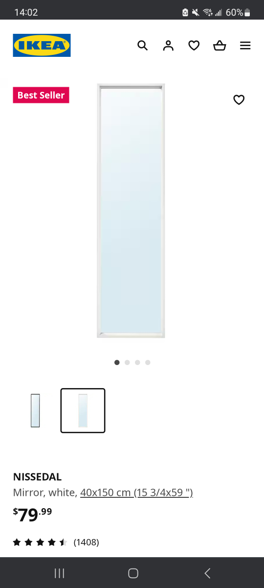 Mirror IKEA Nissedal - photo 2