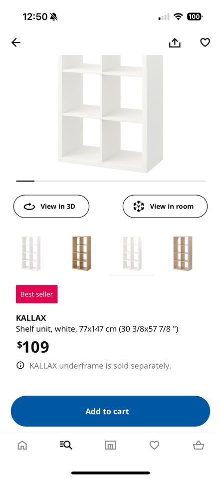 Kallax shelf unit - ikea - photo 2