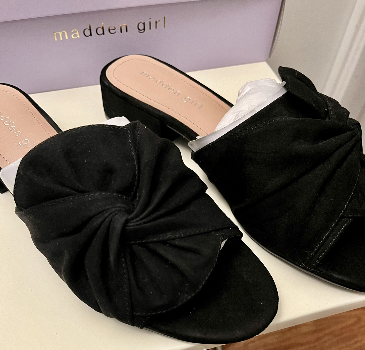 Like New: Madden Girl black Shoes Size 38 (8) image indicator(2)